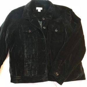 Womans black jacket